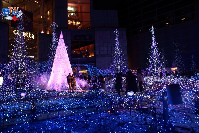 東京都聖誕點燈-汐留Caretta Illumination @去旅行新聞網