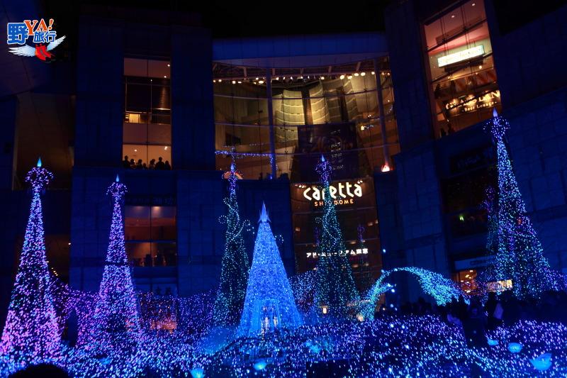 東京都聖誕點燈-汐留Caretta Illumination @去旅行新聞網