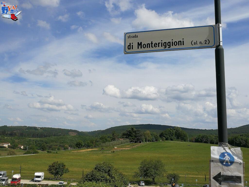 蒙特里久尼Monteriggioni @去旅行新聞網