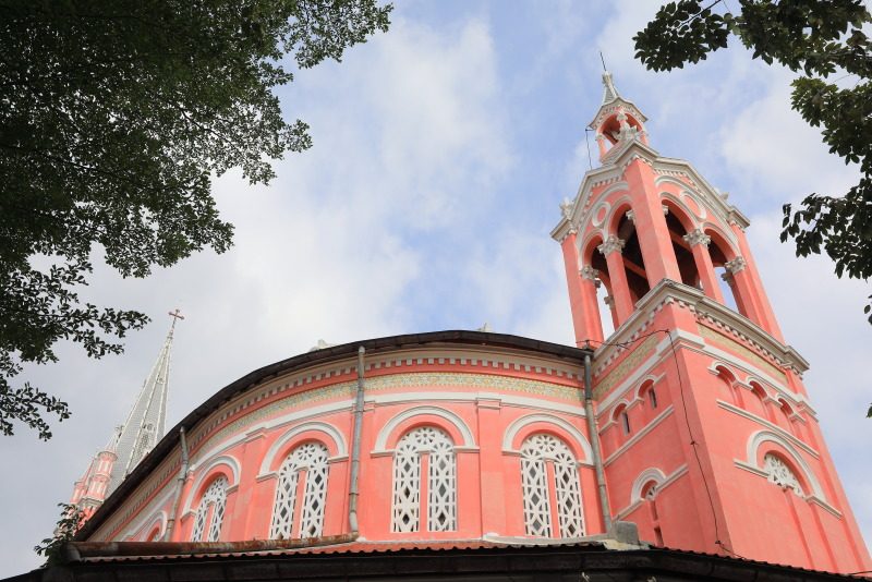 胡志明市粉紅色夢幻教堂打卡拍美照 @去旅行新聞網