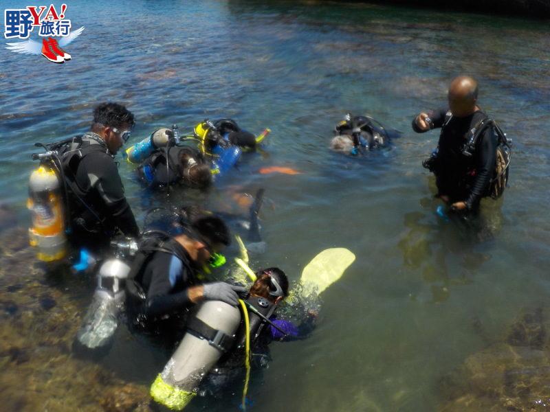 花蓮石梯坪PADI潛水訓練 體驗穿越魚牆的快感 @去旅行新聞網