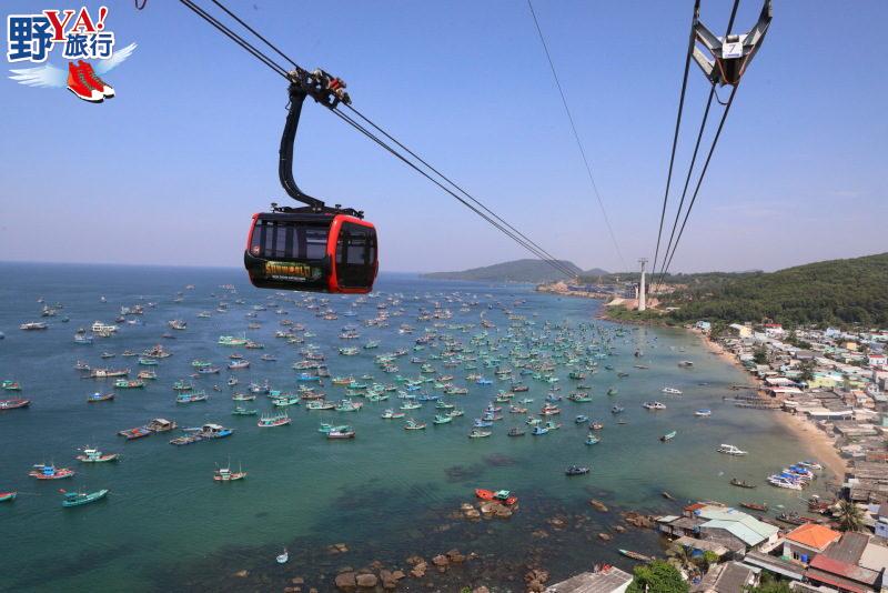 越南富國島纜車 世界最長香島跨海纜車唯美海景 @去旅行新聞網