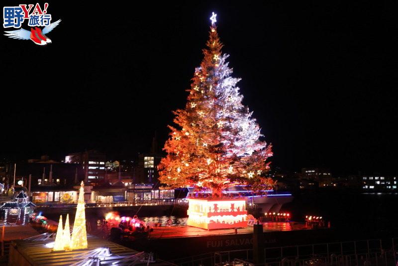 日本北海道函館金森倉庫 耶誕節點燈繽紛浪漫 @去旅行新聞網