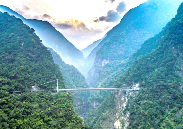 布洛灣山月吊橋完工 太管處預計下半年開放 @去旅行新聞網