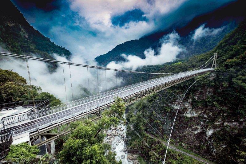 布洛灣山月吊橋完工 太管處預計下半年開放 @去旅行新聞網