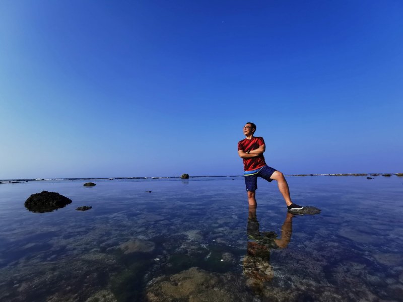 蔚藍大海洋溢希臘風情 綠島體驗潛水樂趣 @去旅行新聞網