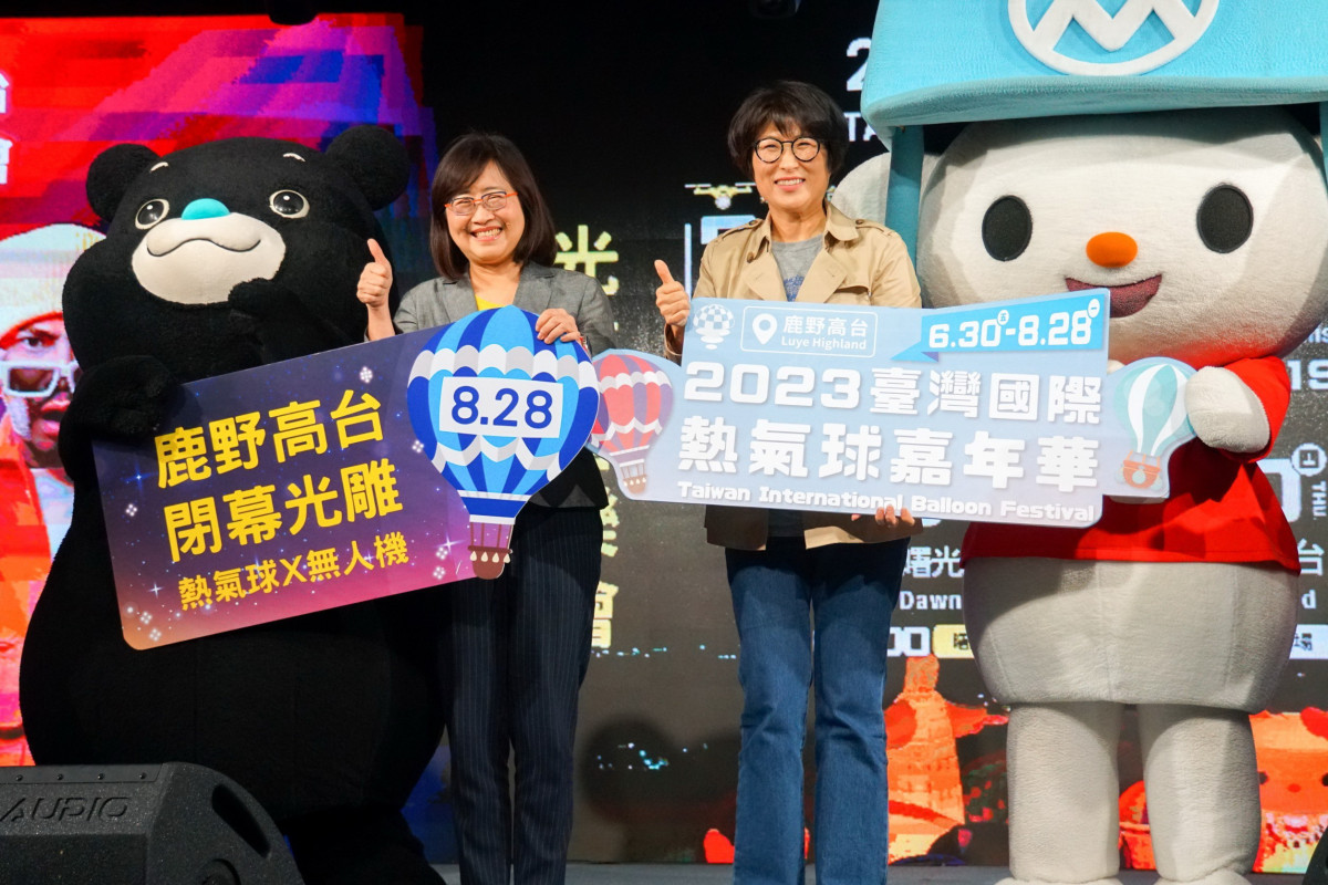 2023臺灣國際熱氣球嘉年華在臺東 熱氣球與無人機展演規模全球最大 @去旅行新聞網