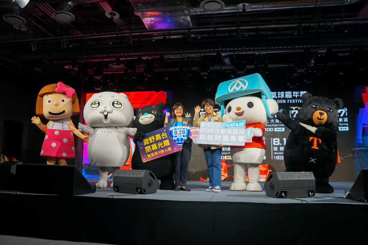 2023臺灣國際熱氣球嘉年華在臺東 熱氣球與無人機展演規模全球最大 @去旅行新聞網