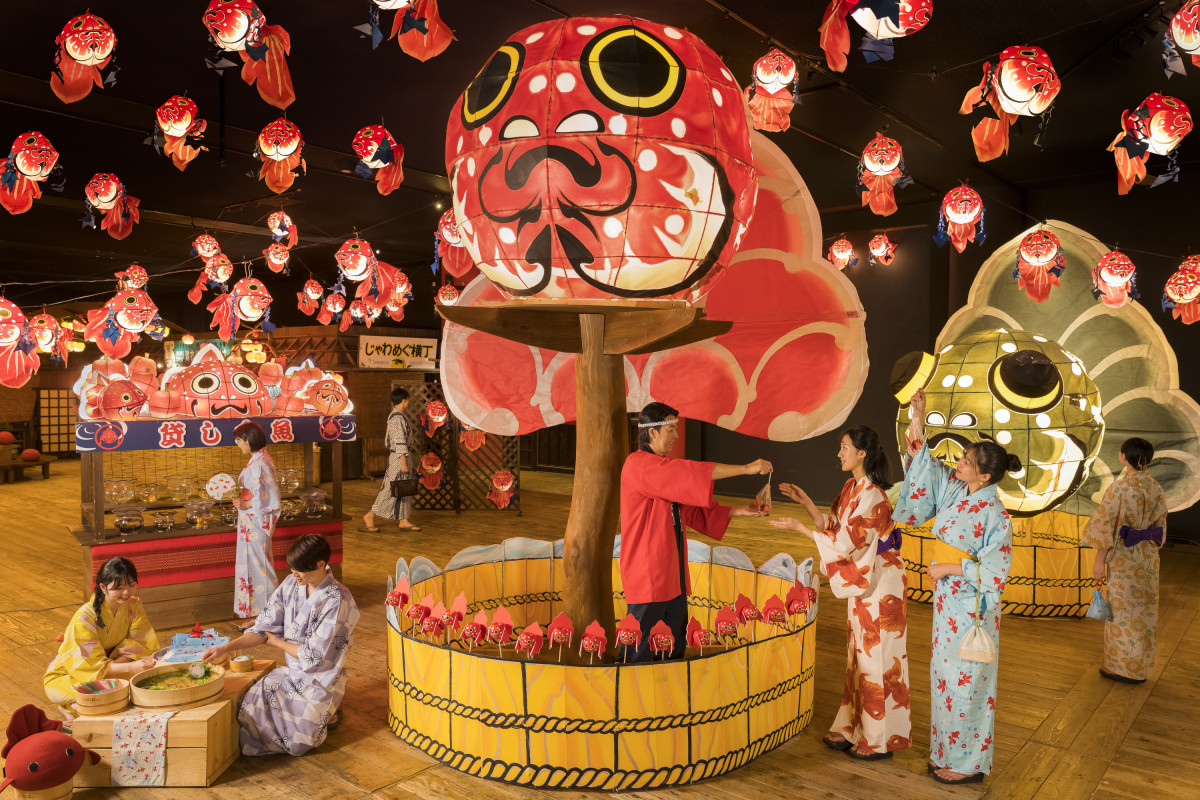 星野青森屋推出夏日「Shigakko金魚祭典」 蘋果飴屋台全新登場 @去旅行新聞網