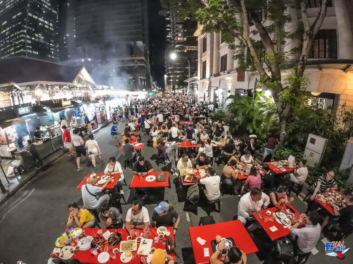 新加坡美食探索之旅 夜間限定的老巴剎沙嗲一條街 @去旅行新聞網