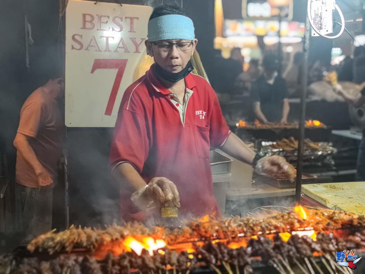 新加坡美食探索之旅 夜間限定的老巴剎沙嗲一條街