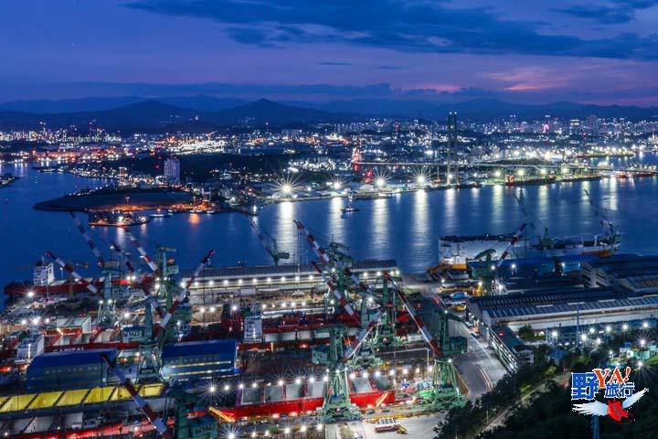 蔚山大橋觀景台賞港埠夜景 韓國東南工業城市宛如璀璨明珠 @去旅行新聞網