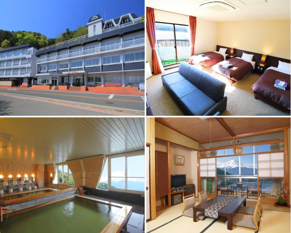 河口湖飯店推薦｜躺在床上看富士山！精選 10 間逆富士、星空絕景住宿
