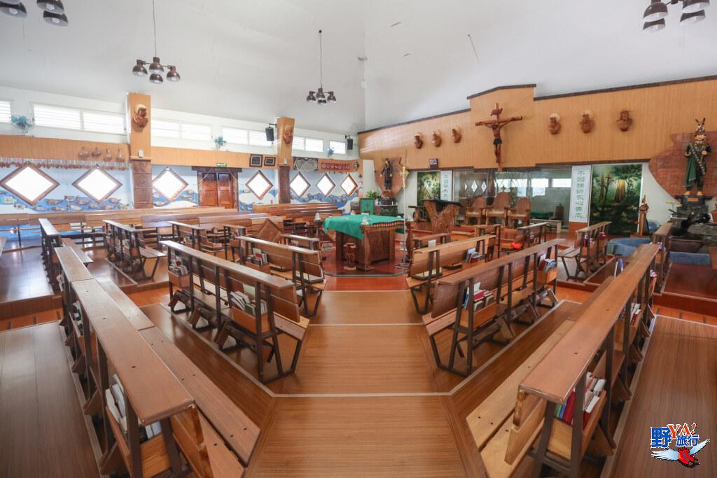 金崙教堂聖若瑟天主堂 充滿排灣部落風情的文物展館 @去旅行新聞網
