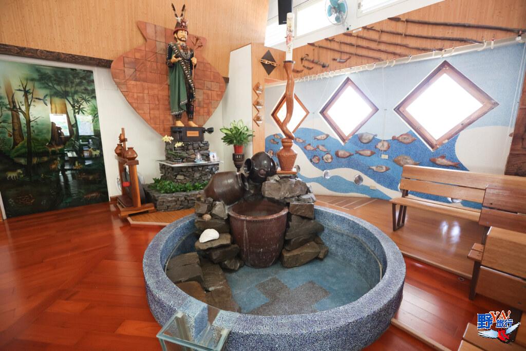 金崙教堂聖若瑟天主堂 充滿排灣部落風情的文物展館 @去旅行新聞網