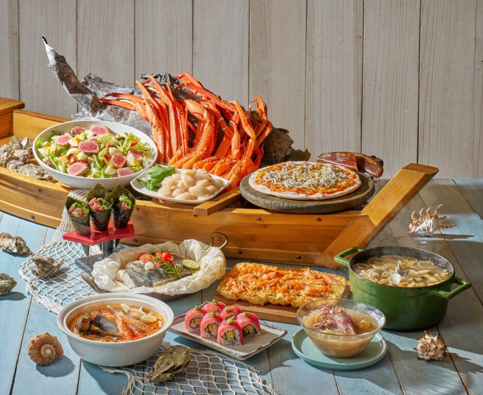 六福萬怡敘日Buffet全新「漁獲豐收祭」鮪魚、干貝吃到飽 姓名有「干、貝、鮪、魚」享第二位半價！ @去旅行新聞網