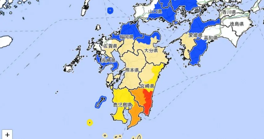 日本地震快訊即時更新！宮崎縣發生規模7.1地震 大崎市一棟建築倒塌 @去旅行新聞網