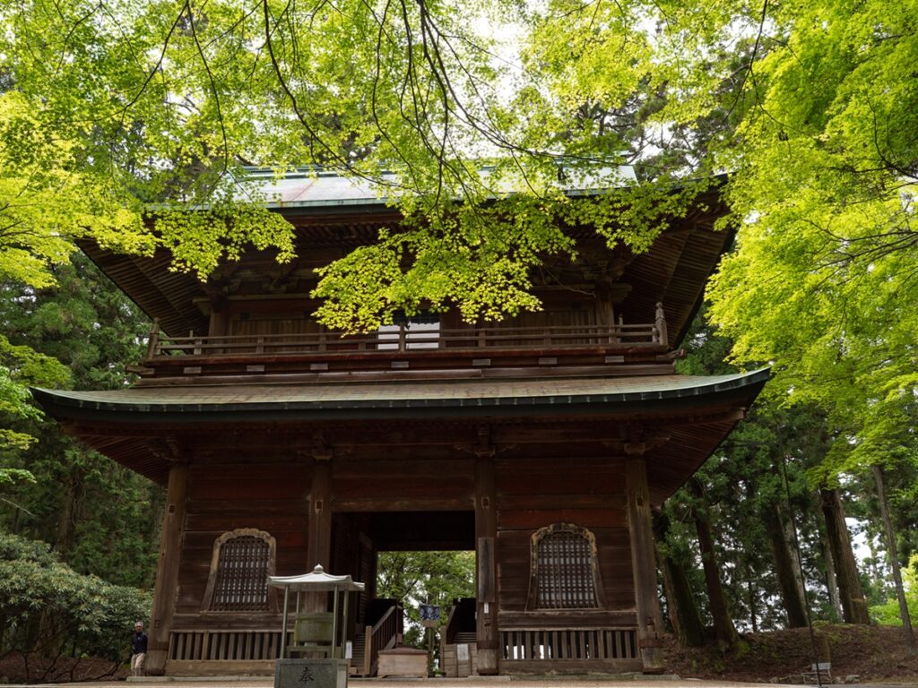 (圖1) 延曆寺為日本佛教天台宗總本山，創建於788年