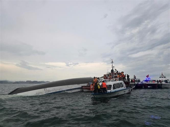越南下龍灣重大船難事故 遊船傾覆致38人罹難 @去旅行新聞網