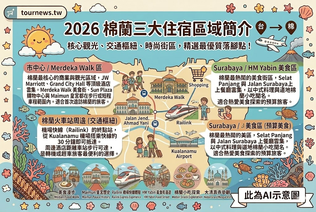 【2026棉蘭住宿推薦】10間交通便捷飯店精選|市中心×火車站×美食街區,蘇門答臘自由行必住清單 【2026棉蘭住宿推薦】10間交通便捷飯店精選|市中心×火車站×美食街區,蘇門答臘自由行必住清單