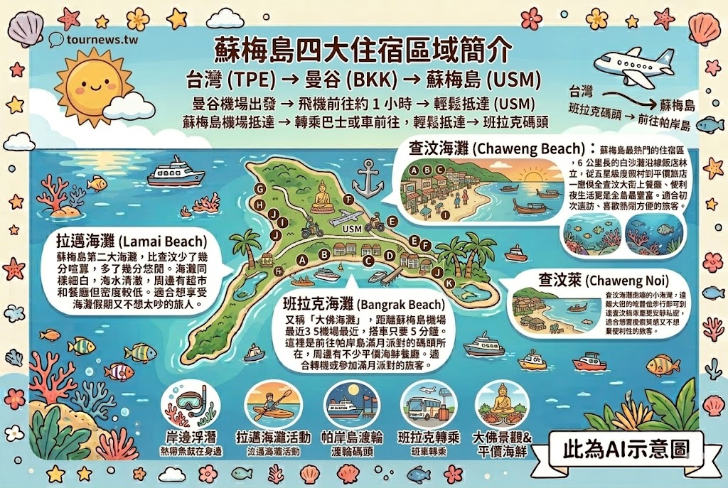 2026蘇梅島住宿推薦|海灘度假vs平價大街10間精選飯店,查汶拉邁雙區攻略 2026蘇梅島住宿推薦|海灘度假vs平價大街10間精選飯店,查汶拉邁雙區攻略