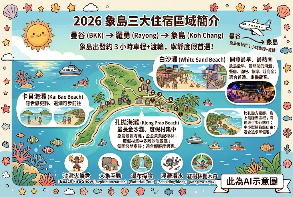 2026象島住宿推薦|泰國第二大島10間精選飯店,白沙灘到卡貝海灘全攻略 2026象島住宿推薦|泰國第二大島10間精選飯店,白沙灘到卡貝海灘全攻略 @去旅行新聞網