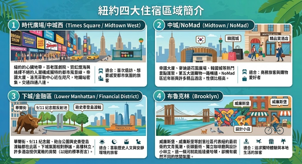 2026紐約住宿推薦 10間交通便捷飯店精選,時代廣場、曼哈頓超值住宿攻略 2026紐約住宿推薦 10間交通便捷飯店精選,時代廣場、曼哈頓超值住宿攻略 @去旅行新聞網