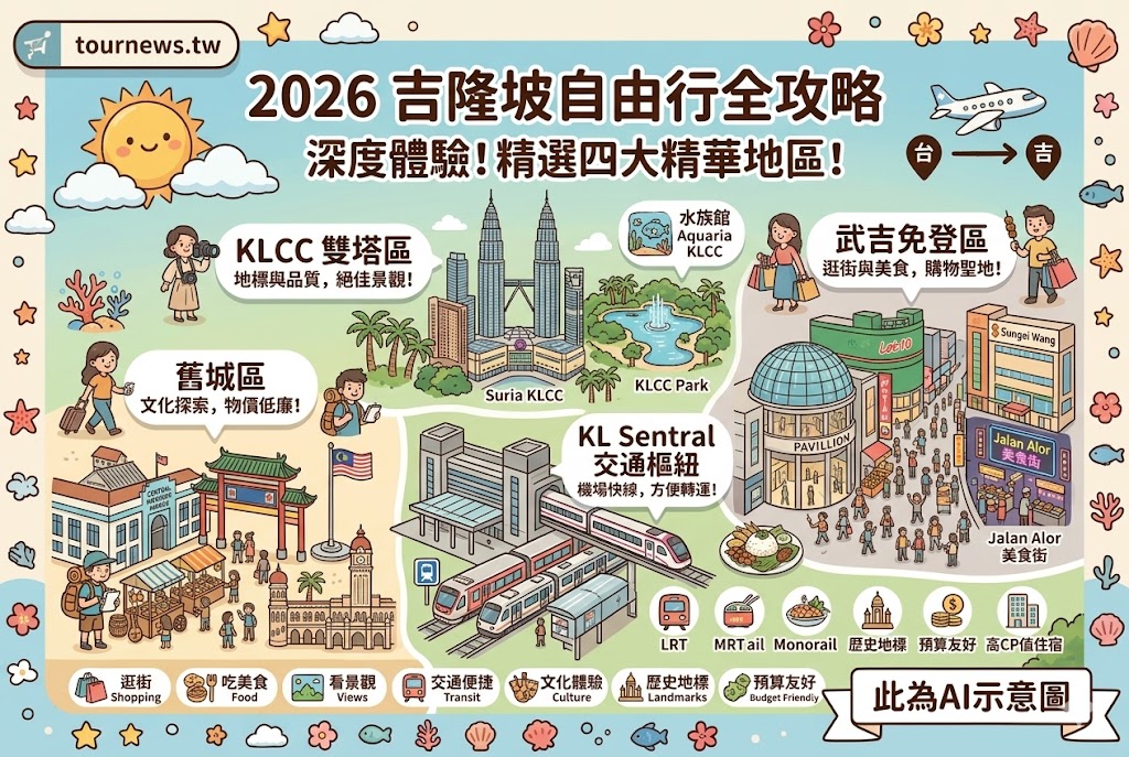 2026吉隆坡住宿推薦|10間交通便捷飯店精選 自由行必住清單 @去旅行新聞網