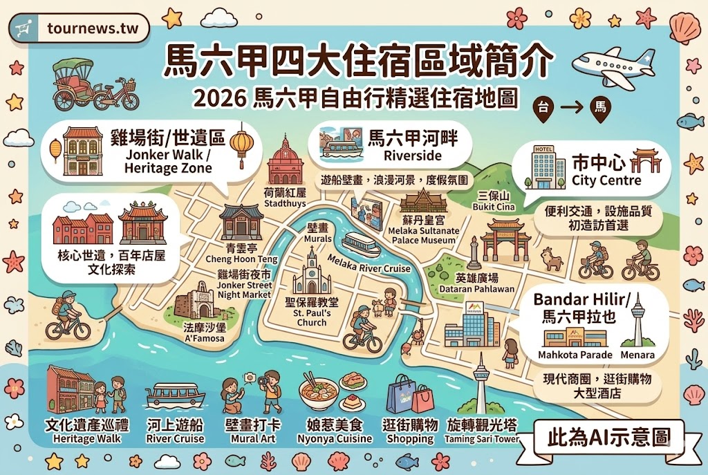 2026馬六甲住宿推薦:10間世界遺產古城必住飯店,從雞場街到河畔全攻略! 2026馬六甲住宿推薦:10間世界遺產古城必住飯店,從雞場街到河畔全攻略! @去旅行新聞網