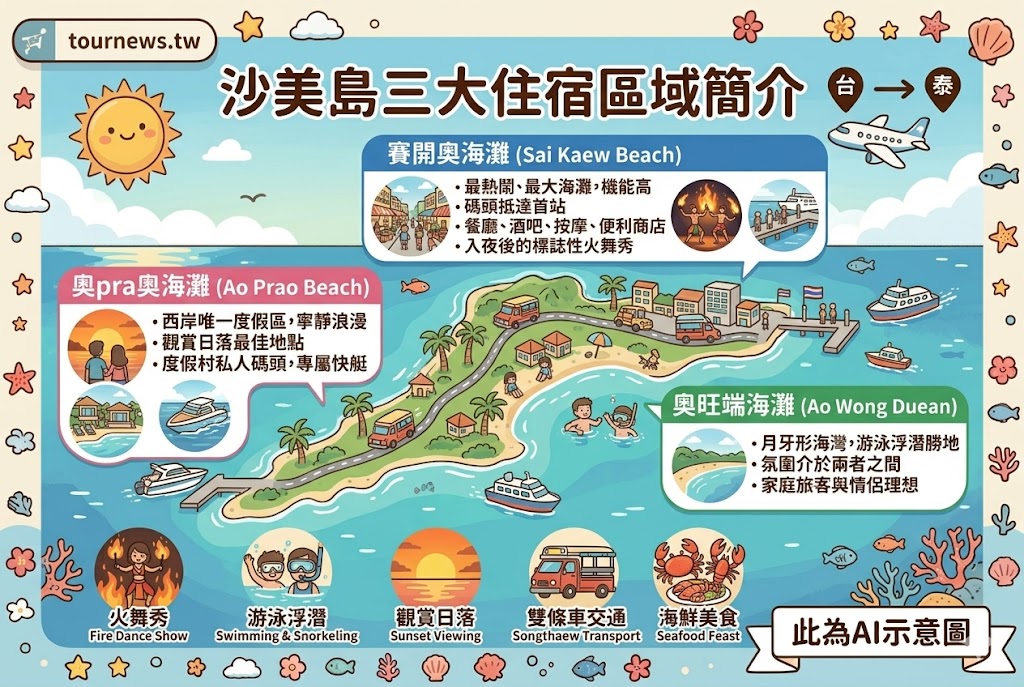 2026曼谷沙美島住宿推薦:10間必住海景飯店,從熱鬧到寧靜全攻略 2026曼谷沙美島住宿推薦:10間必住海景飯店,從熱鬧到寧靜全攻略 @去旅行新聞網