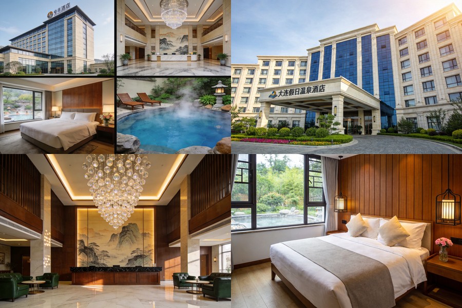 大連 Holiday Inn Dalian Hot Spring 大連溫泉假日酒店 合成圖