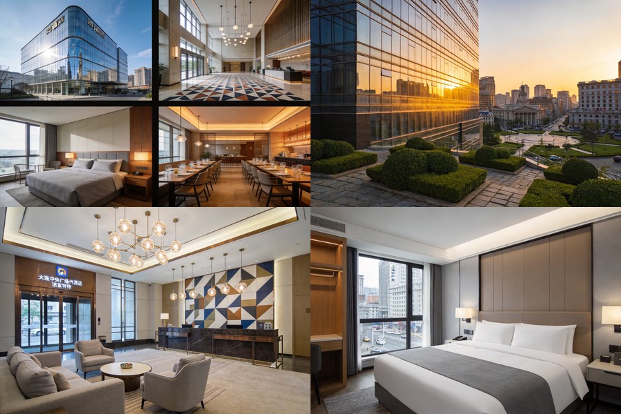 大連 Novotel Dalian Zhongshan Square 大連中山廣場諾富特酒店 合成圖