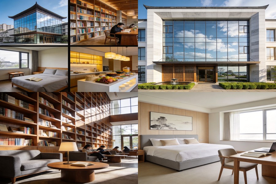 大連 Atour S Hotel Dalian Xinghai Square 大連星海廣場亞朵S酒店 合成圖