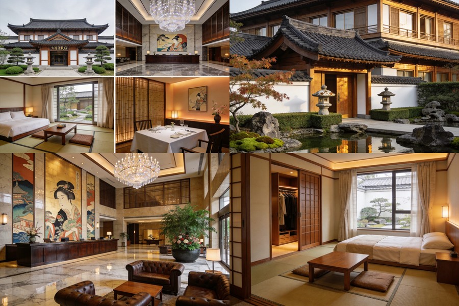 大連 Hotel Nikko Dalian 大連日航飯店 合成圖