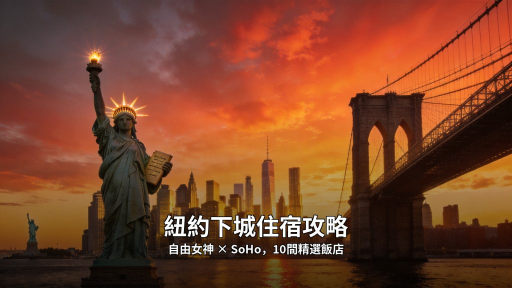 2026紐約住宿推薦|下城住宿攻略:金融區 × 下東城,11間精選飯店 @去旅行新聞網