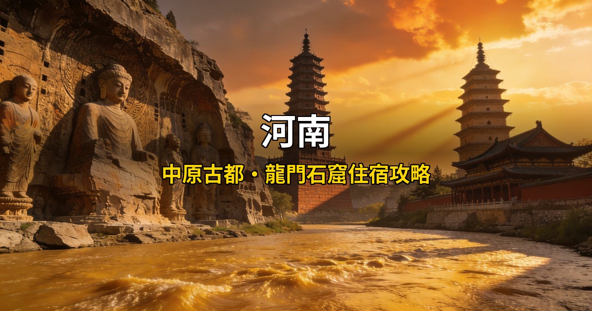 河南住宿推薦|鄭州洛陽開封3城自由行攻略 @去旅行新聞網
