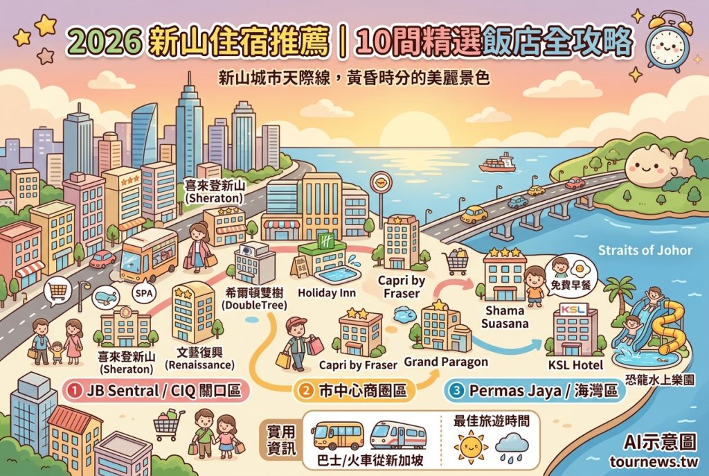 2026 新山住宿推薦|10間精選飯店,國際品牌+高CP值全攻略 2026 新山住宿推薦|10間精選飯店,國際品牌+高CP值全攻略 @去旅行新聞網