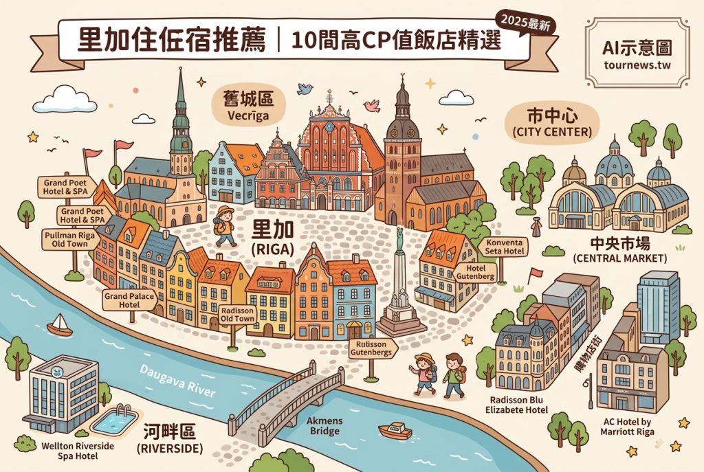 里加住宿推薦|10間高CP值飯店精選,涵蓋舊城區與市中心(2025年最新) 里加住宿推薦|10間高CP值飯店精選,涵蓋舊城區與市中心(2025年最新) @去旅行新聞網