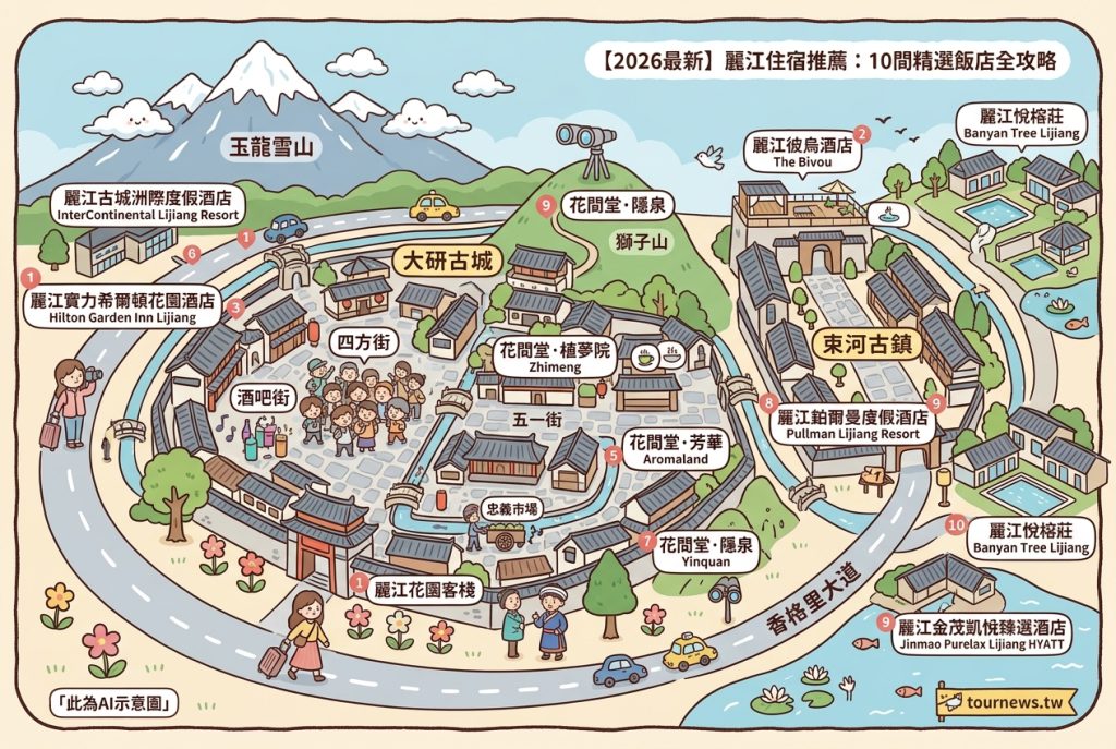 【2026最新】麗江住宿推薦:10間高CP值飯店精選,古城客棧到五星度假村全攻略 【2026最新】麗江住宿推薦:10間高CP值飯店精選,古城客棧到五星度假村全攻略 @去旅行新聞網