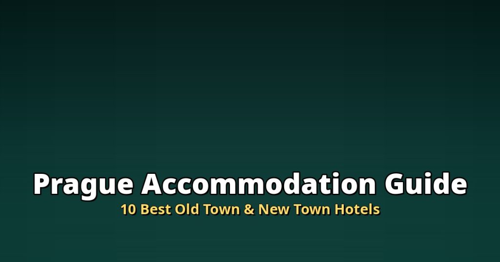 Prague Accommodation Guide | 10 Best Old Town & New Town Hotels @Tournews