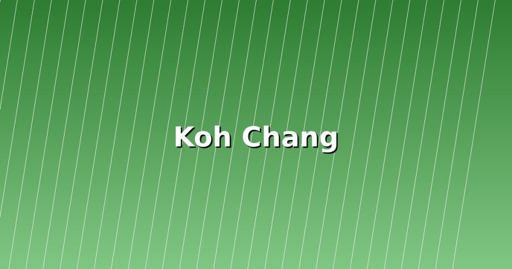 Koh Chang Accommodation Guide | 10 Best Hotels on Thailand’s Second Largest Island @Tournews