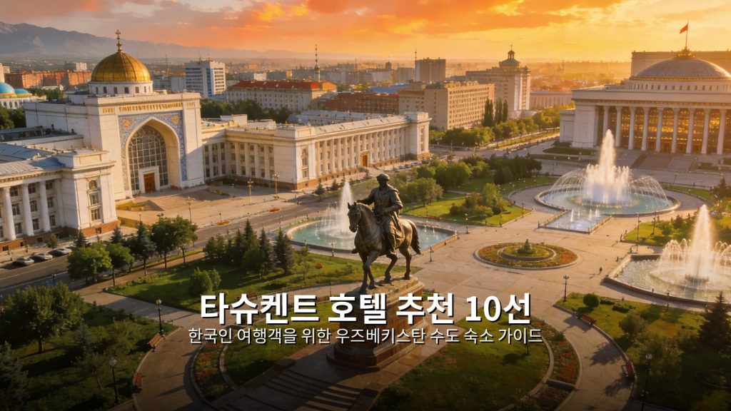 우즈베키스탄 타슈켄트 호텔 추천 10선: 한국인 여행객 필수 숙소 가이드 @Tournews
