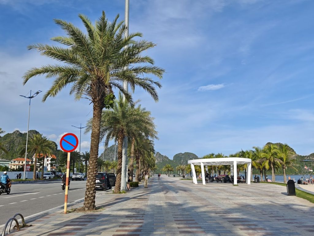 下龍市鴻基海灘（Hon Gai beach）｜免費人工白沙灘，飽覽下龍灣喀斯特美景 @去旅行新聞網