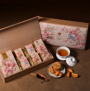 桃園國際機場凱悅酒店中秋禮盒《跨悅山海 悅下團圓》以茶香果韻傳遞跨距離的團圓心意 @去旅行新聞網