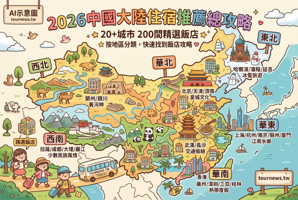 2026中國大陸住宿推薦總攻略|20+城市200間精選飯店,華北到西南全覆蓋 @去旅行新聞網