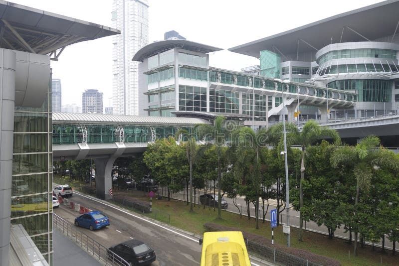 馬來西亞新山CIQ關卡城市景觀