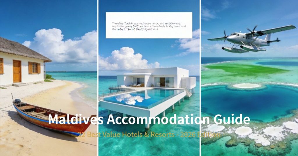 Maldives Accommodation Guide 2026 | 22 Best Value Hotels & Resorts @去旅行新聞網