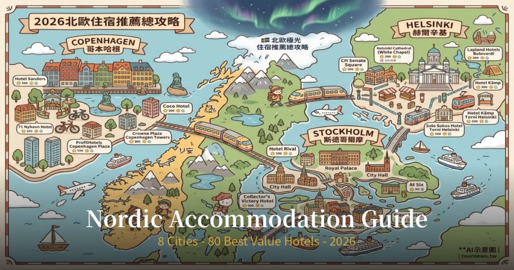 2026北歐住宿推薦總攻略｜哥本哈根・斯德哥爾摩・赫爾辛基・