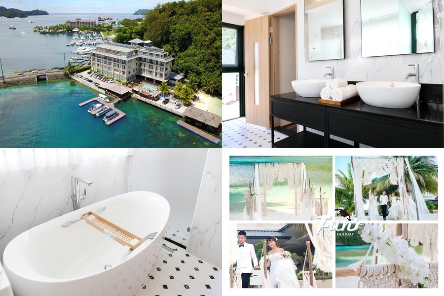 Palau Accommodation Areas Overview @Tournews
