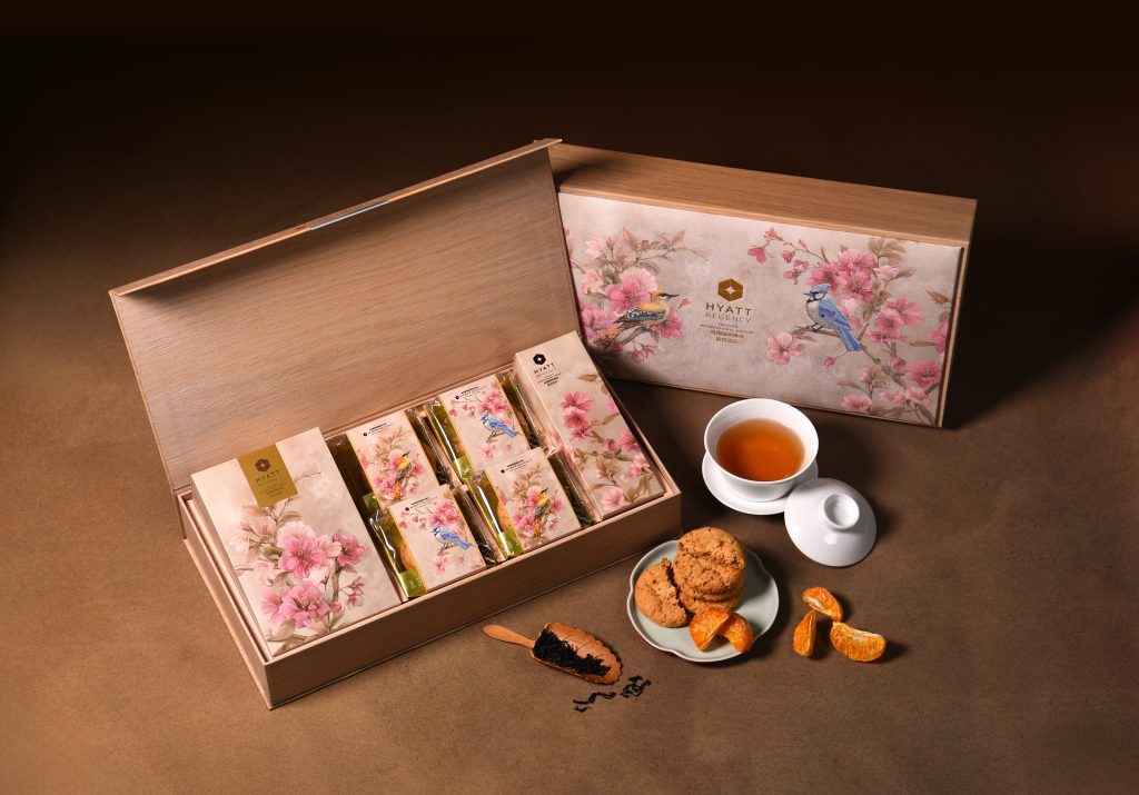桃園國際機場凱悅酒店中秋禮盒《跨悅山海 悅下團圓》以茶香果韻傳遞跨距離的團圓心意 @去旅行新聞網